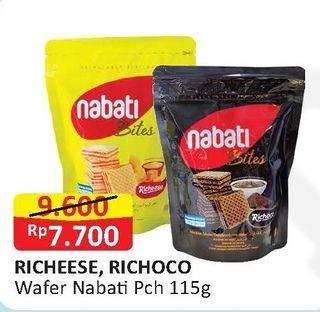 Promo Harga NABATI Wafer 115 gr - Alfamart