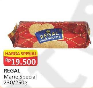 Promo Harga REGAL Marie Special 230 gr - Alfamart