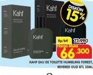 Promo Harga Kahf Eau De Toilette Humbling Forest, Revered Oud 35 ml - Superindo