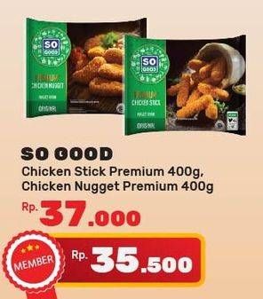 Promo Harga SO GOOD Chicken Nugget Premium 400 gr - Yogya