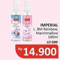 Promo Harga CUSSONS IMPERIAL LEATHER Body Mist Marshmallow, Rainbow Cotton Candy 100 ml - Alfamidi