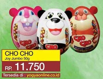 Promo Harga CHO CHO Wafer Snack Joy Jumbo 50 gr - Yogya