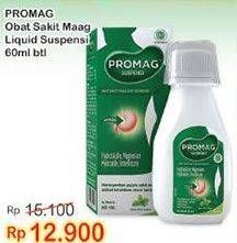 Promo Harga PROMAG Obat Maag Cair  60 ml - Indomaret