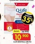 Promo Harga Q-life Menstrual Care 1 pcs - Superindo