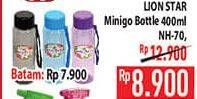 Promo Harga LION STAR Minigo Bottle NH-70 400 ml - Hypermart