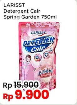 Promo Harga Larisst Detergent Cair Spring Garden 750 ml - Indomaret