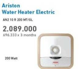 Promo Harga ARISTON Water Heater AN10R 200ID MT  - Electronic City