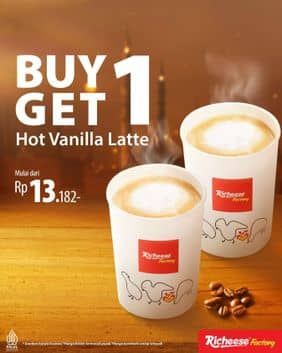 Promo Harga Buy 1 Get 1  - Richeese Factory