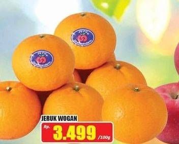 Promo Harga Jeruk Wogan per 100 gr - Hari Hari