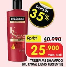 Promo Harga Tresemme Shampoo 170 ml - Superindo