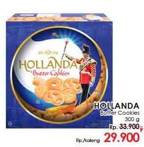 Promo Harga HOLLANDA Butter Cookies 300 gr - LotteMart