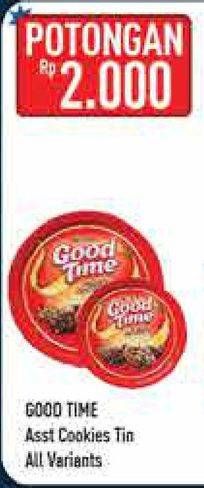 Promo Harga GOOD TIME Cookies Chocochips All Variants  - Hypermart