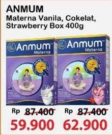 Promo Harga Anmum Materna Strawberry White Chocolate 400 gr - Alfamart