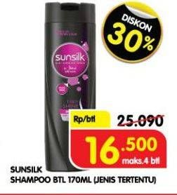 Promo Harga SUNSILK Shampoo 170 ml - Superindo