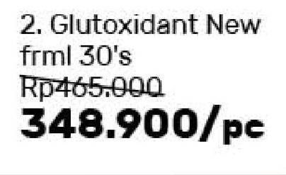 Promo Harga NUTRIMAX Glutoxidant 30 pcs - Guardian