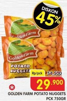 Promo Harga Golden Farm Potato Nugget 750 gr - Superindo