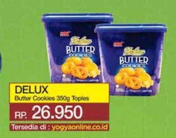 Promo Harga Asia Delux Butter Cookies 350 gr - Yogya