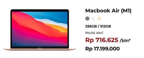 Promo Harga Apple Macbook Air 2020 M1  - Erafone