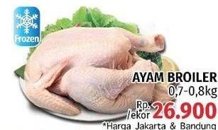 Promo Harga Ayam Broiler 800 gr - LotteMart