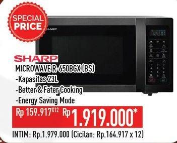 Promo Harga SHARP R-650 GX Microwave BS  - Hypermart