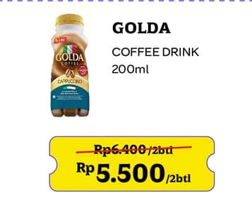 Promo Harga Golda Coffee Drink 200 ml - Indomaret