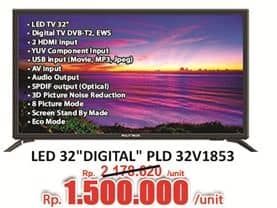 Promo Harga Polytron PLD 32V1853 Digital LED TV  - Hari Hari