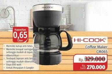 Promo Harga HICOOK Coffee Maker CM 065  - Lotte Grosir