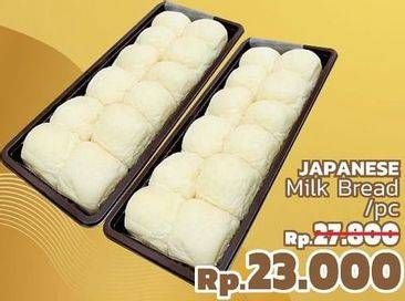 Promo Harga Japanese Milk Bread  - LotteMart