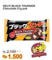 Promo Harga DELFI Thunder Black 21 gr - Indomaret