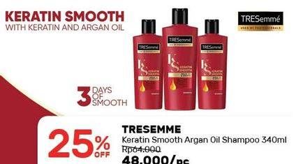 Promo Harga TRESEMME Shampoo Keratin Smooth 340 ml - Guardian