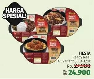 Promo Harga Fiesta Ready Meal All Variants 300 gr - LotteMart