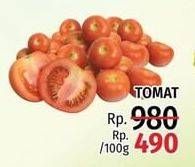 Promo Harga Tomat per 100 gr - LotteMart