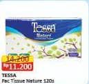 Promo Harga Tessa Facial Tissue Nature 120 sheet - Alfamart