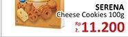 Promo Harga SERENA Cheese Cookies 100 gr - Alfamidi