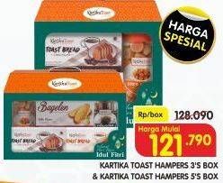 Promo Harga KARTIKA Toast Hampers 5 pcs - Superindo