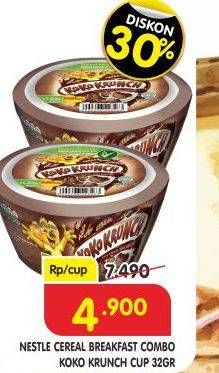 Promo Harga NESTLE KOKO KRUNCH Cereal Breakfast Combo Pack Reguler 32 gr - Superindo