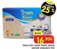Promo Harga TESSA Soft Hand Tissue 300 pcs - Superindo