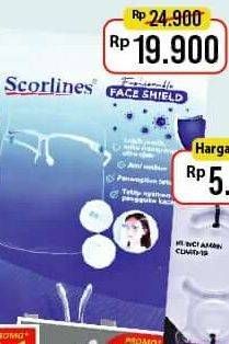 Promo Harga SCORLINES Face Shield  - Alfamart