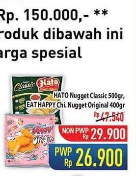 Promo Harga Hato Nugget/Eat Happy Chicken Nugget   - Hypermart