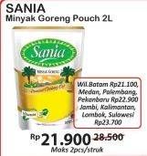 Promo Harga SANIA Minyak Goreng 2 ltr - Alfamart