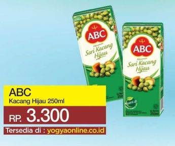 Promo Harga ABC Minuman Sari Kacang Hijau 250 ml - Yogya
