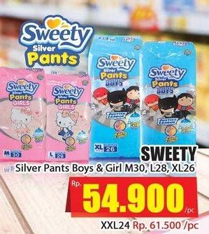Promo Harga Sweety Silver Pants Boys / Girls XXL24  - Hari Hari