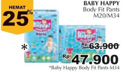 Promo Harga Baby Happy Body Fit Pants M34  - Giant
