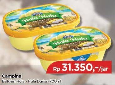 Promo Harga CAMPINA Hula Hula Durian 700 ml - TIP TOP
