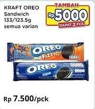 Promo Harga Oreo Biskuit Sandwich All Variants 123 gr - Indomaret