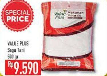 Promo Harga Value Plus Sagu Tani 500 gr - Hypermart