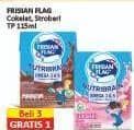 Promo Harga Frisian Flag Susu UHT Milky Zuzhu Zazha Chocolate, Strawberry 115 ml - Alfamart