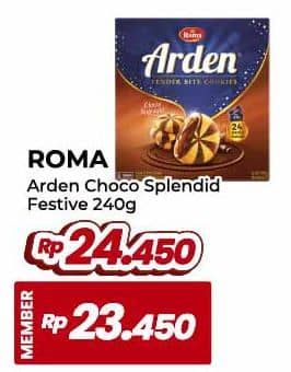 Promo Harga Roma Arden Tender Bite Cookies 240 gr - Yogya