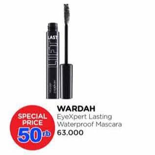 Promo Harga Wardah EyeXpert Liftlast Waterproof Mascara  - Watsons