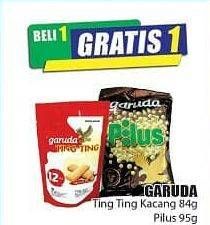 Promo Harga GARUDA Ting Ting Kacang 84 g/Pilus 95 g  - Hari Hari